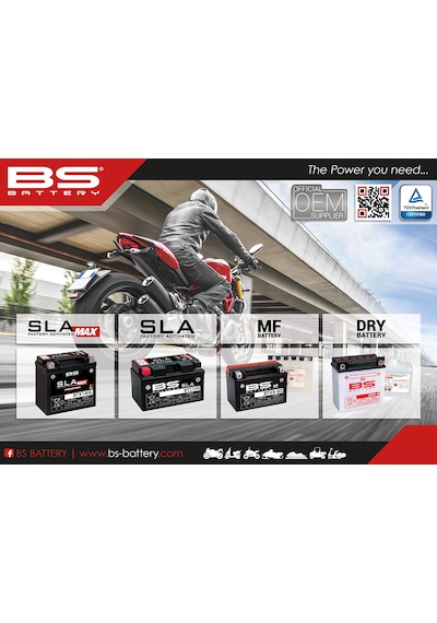 Bs Batery Bt12b-bs (yuasa Yt12b-bs ) Motosiklet Aküsü