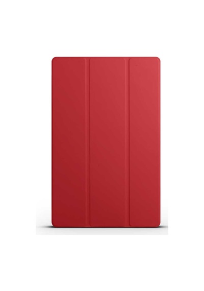 Lexroo Galaxy Uyumlu Tab S8 Ultra Sm-x900 Smart Cover Standlı 1-1 Kılıf - Kırmızı