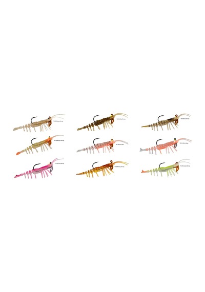 Hanfish Teke Shrimp Karides 75 MM 7 G Silikon Yem
