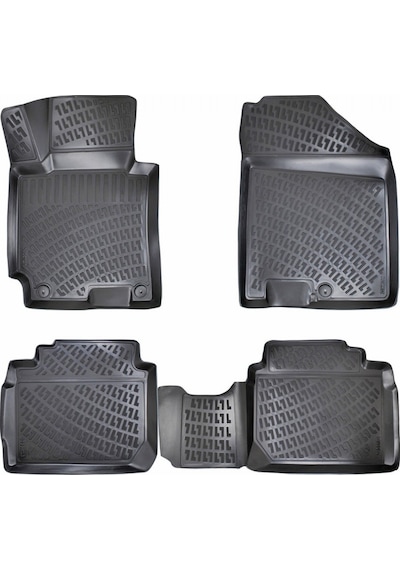 Renault Kangoo 2015-2021 3D Havuzlu Siyah Paspas Seti