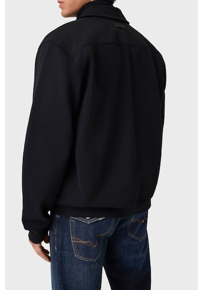 Guess Ls Pamuklu Klasik Yaka Fermuarlı Sweat M6bq24k6164 Erkek Sweat M6bq24 K6164 Jblk Siyah