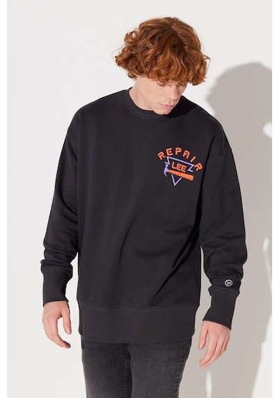 Lee Bisiklet Yaka Erkek Sweat L232282003 001