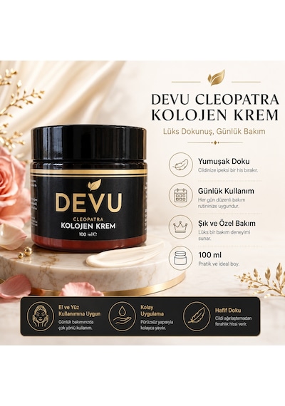 Devu Cleopatra Kolajen Krem 100 ML