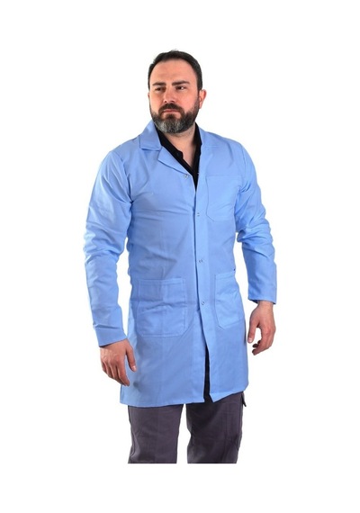 Eser - Erkek Alpaka Önlük Çıtçıtlı- Mavi