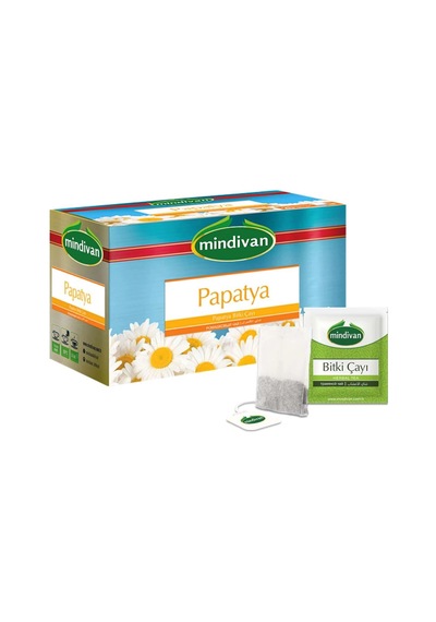 Mindivan Papatya Çayı - 20'li Süzen Poşet Bitki Çayı