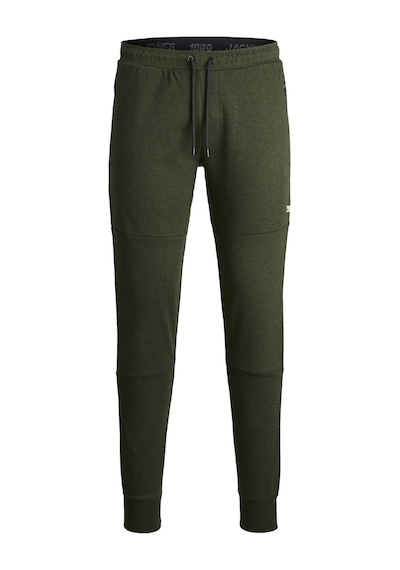Jack & Jones Beli Ayarlanabilir Sweat Pantolon- Will 12184970 Deep Lichen Green Koyu Yeşil