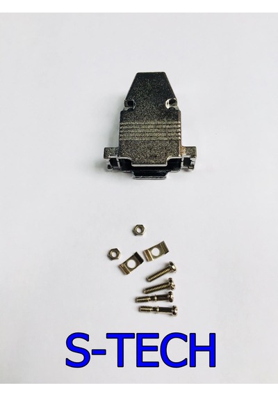 S-Tech 15 Pin D-Sub Metal Kapak 1 Paket 5'Li