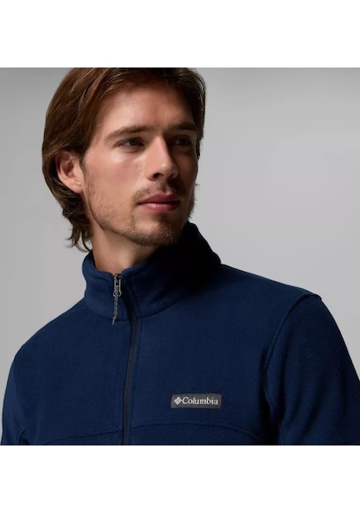 Columbia Ao0560 Basin Trail Tam Fermuarlı Erkek Polar Ceket 1907753464 Lacivert