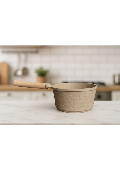 NEPTÜN Döküm 14 Cm Sosluk Sütlük Tava - Kahverengi