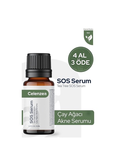 Çay Ağacı Yağı Özlü, Akne, Ve Siyah Nokta Leke Karşıtı Sos Serum 10ml Diğer