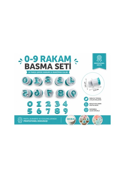Basmalı Kopat Rakam Set