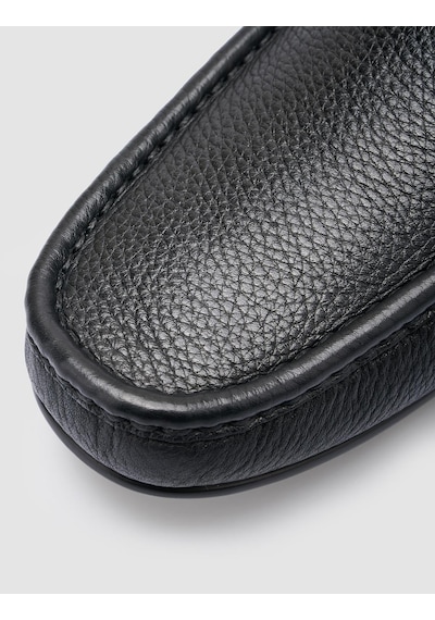 Cabani %100 Hakiki Deri Siyah Erkek Loafer Siyah