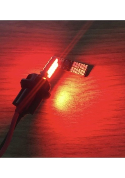 Süper Kalite T10 Kırmızı Led Ampül 24 Smd Canbus