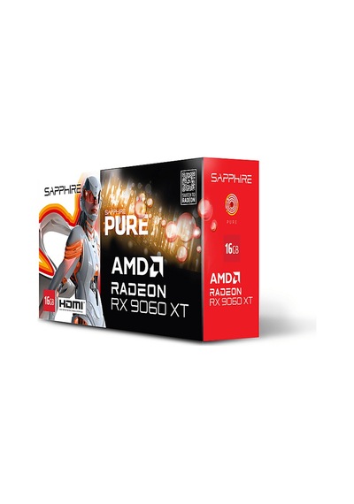 Sapphıre Pure Gddr6 128 Bit Radeon Rx 9060 Xt 16 Gb Ekran Kartı