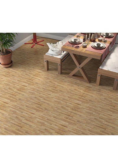 Kaplama Zemin Kaplama Folyosu 65x130 Cm Ahşap Parke Dokusu