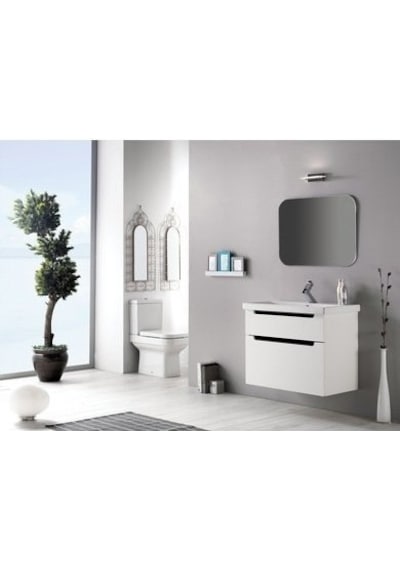 Turkuaz Seramik Cerastyle Elite 70 x 45 CM Etajer Uyumlu Damlalıklı Lavabo