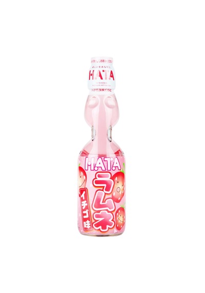 Hata Kosen Ramune Strawberry Flavor 200ml
