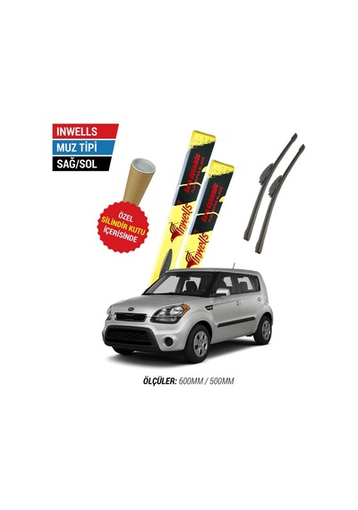 Kia Soul İnwells Muz Silecek (2009-2015)