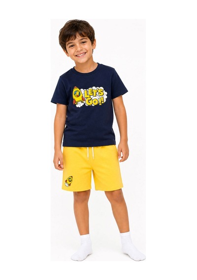 Haribo T-shirt Şort Takım Lacivert