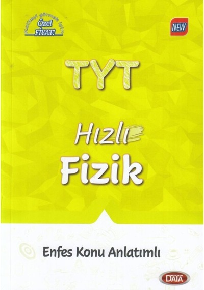 Data TYT Hızlı Fizik Enfes Konu Anlatımlı -  Data Yayınları