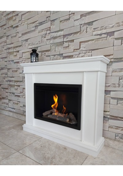 Blueflame Classıcal Whıte Bacasız Bio Etanol Şömine