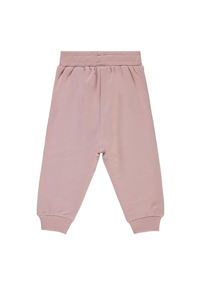Civil Baby Civil Basic Kalp Etiketli 6-18 Ay Eşofman Altı Gülkurusu