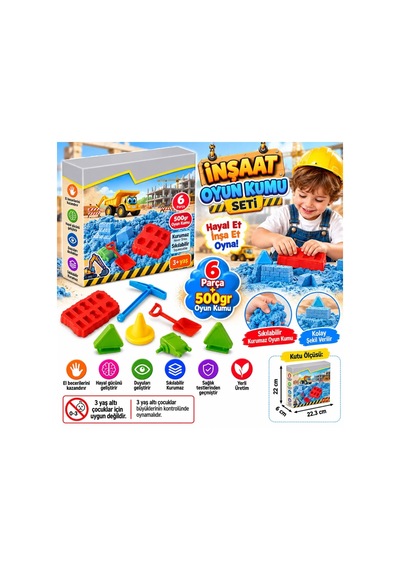 İnşaat Kumseti 500 Gr Artsand