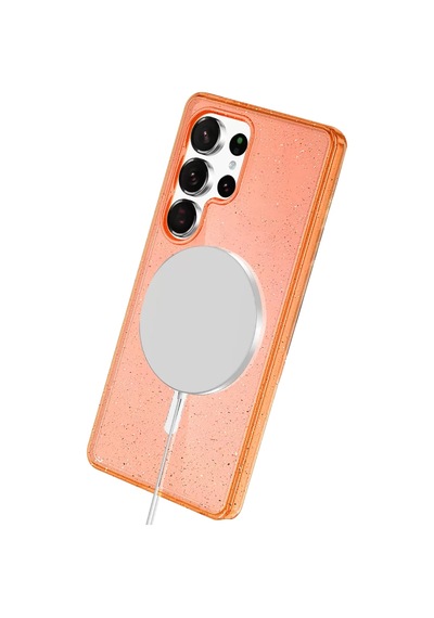 Galaxy S25 Ultra Star Magsafe Kapak - Turuncu