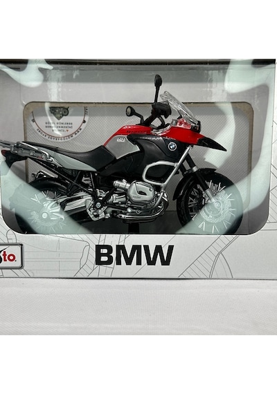 Bmw R1200 Gs 1:12 Stantsız Diecast Maket Motor Metal Model Motosiklet