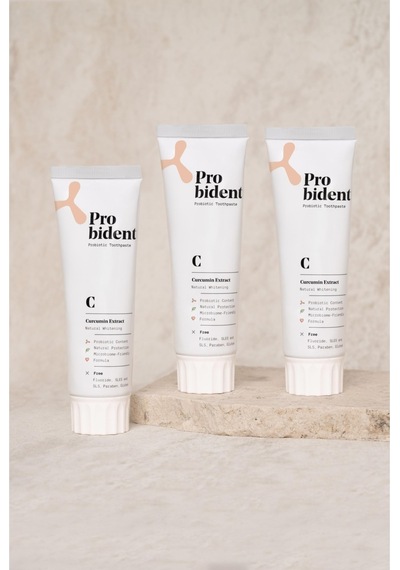 Probident Aktif Probiyotikli Zerdeçal Özüt İlaveli 3 x 75 ML