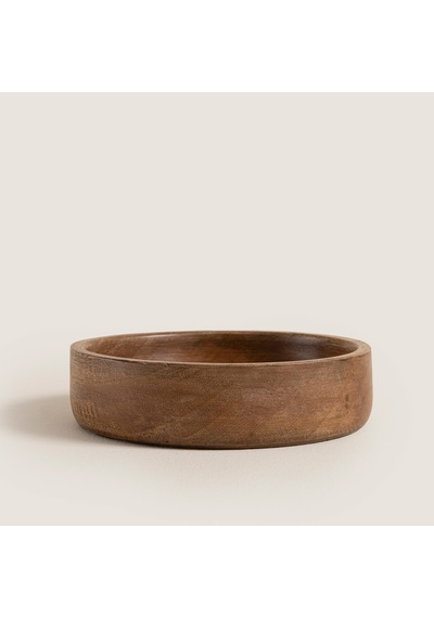 Sae Ahşap Sunum Kasesi 15x15x4cm Natural Naturel