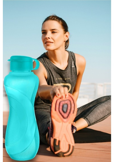Waterfresh 1500 Ml Matara Okul Işyeri Spor Salonu Için Uygun & Su Şişesi & Suluk - Turkuaz