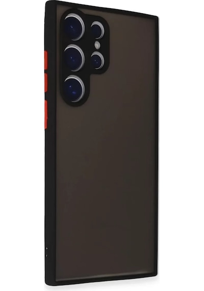 Newface Samsung Galaxy S24 Ultra Kılıf Montreal Silikon Kapak - Siyah