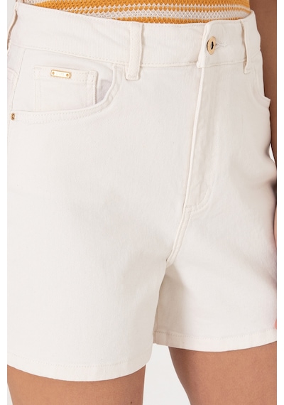 U.s. Polo Assn. Kadın Beyaz Şort Jean 50300132-dn0015 Whıte