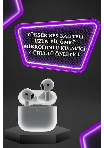 3.nesil Tws Bluetooth Kulaklık Bluetooth Bağlantılı Akıllı Saat Amoled Ekran Plastik Hasır Kordon - Lisinya