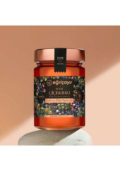 Eğriçayır Ham Çiçek Balı Ta10+ 850 G 3'lü Paket