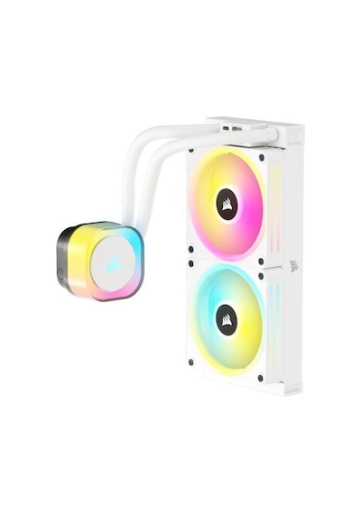 Corsair İcue Lınk H100i Rgb Cw-9061005-ww 240mm Beyaz İşlemci Sıvı Soğutucu