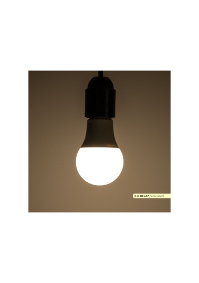Ack 9w 3'lü Paket A60 Led Ampul 4000k Ilık Beyaz 840lm E27 Günışığı