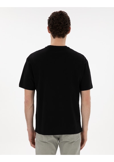 Pierre Cardin Erkek Siyah Tişört Basic 50306991-vr046 Siyah