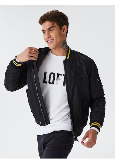 LOFT Regular Fit Erkek Mont Lf2030154 Q1.v1 Siyah