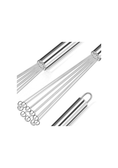 Paslanmaz Çelik Boncuk Çırpıcı Ergonomik Tasarım, Dayanıklı Ve Pratik Mutfak Çırpma Teli, Yumurta, Süt, K Diğer