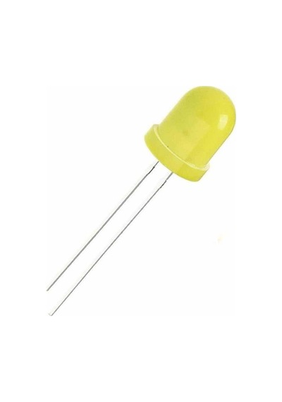 10Mm Sarı Led 10 Adet
