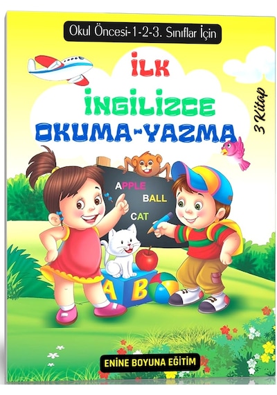 İlk İngilizce Okuma Yazma Kitap Seti 3 Kitap