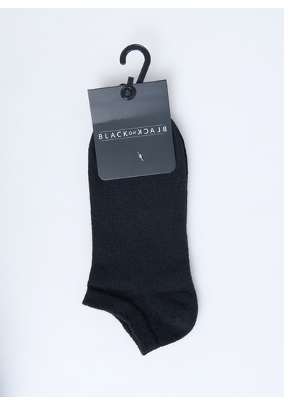 Black On Black Siyah Kadın Patik Çorap Ulr005