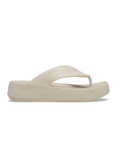 Crocs Getaway Platform Flip Kadın Terlik Cr209410 Crc.160 Bej