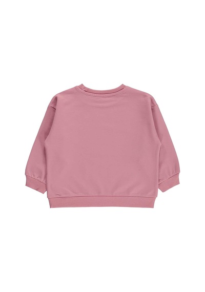 Civil Girls Basic 2 -5 Yaş Sweatshirt  - Pembe 19330336126W1