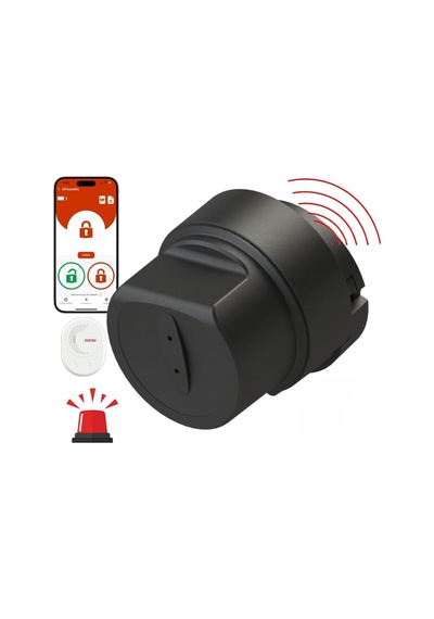 Utopic Rxe Dahili Alarm Sistemli Yapay Zeka Destekli Akıllı Kilit - Wifi Akıllı Köprü - Türkiye De Üretile