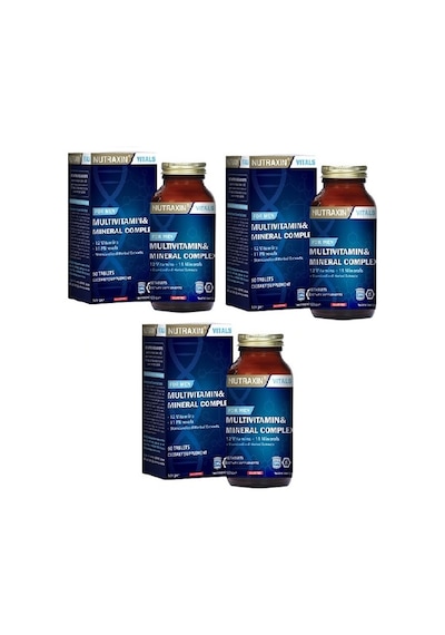 Nutraxin Multivitamin Complex Mens 60 Tablet 3 Adet