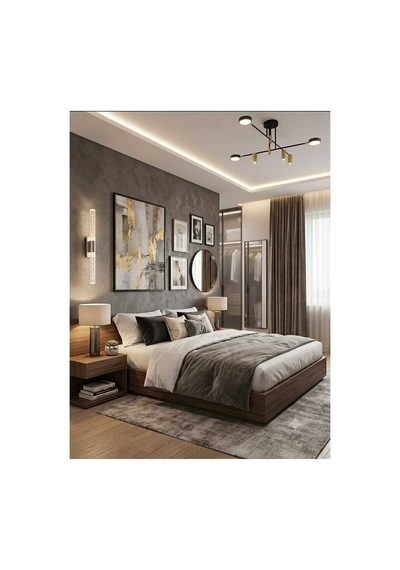 Bubblelight Medium 40 Cm Modern Tasarım Led Aplik - Duvar Lambası - Gümüş - Elektrikli - Günışığı Gümüş Elektrikli