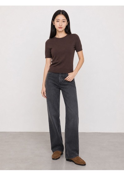 Loft Regular Fit Kadın Bluz K.kol Lf2044861 Q1.v1 Kahverengi